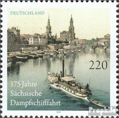 Produktbild von Briefmarken BRD (BR.Deutschland) 2011 Mi 2871 (kompl.Ausg.) FDC Sächsische Dampfschiffahrt