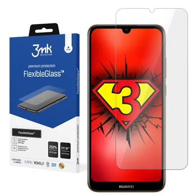 Produktbild von 3mk Display Hybridglas FlexibleGlass für Huawei Y6 2019 0,3mm 7H