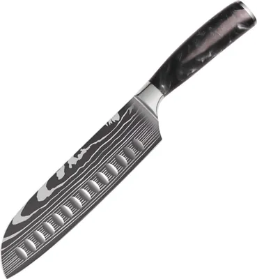 Produktbild von Küchenmesser BL-39298 - Santoku in Schwarz KP39298