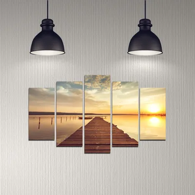 Zdjęcie produktu dla Wallxpert 232MLD2912, Obraz, Reprodukcja, Ściana, Inne, Drewno, Wielobarwny