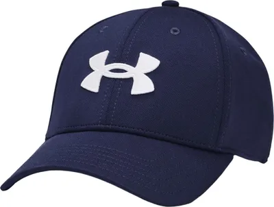 Image de Under Armour - Casquette "Blitzing" RW9639 (M-L) (Bleu minuit/Blanc)