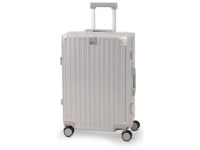 Obrázok produktu pre Cestovný kufor BERTOO Palermo - strieborný 60 l