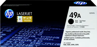 Produktbild von HP 49A Schwarz Original LaserJet Tonerkartusche, 2500 Seiten, Schwarz, 1 Stück(e)