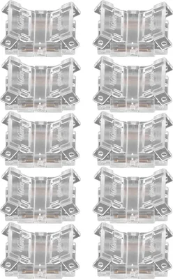 Obrázok produktu pre Konektory LED pásov, konektory COB LED pásov, konektory LED pre svetelné pásy, konektory LED pásov, konektor 2Pin LED pásov, konektor 10 mm LED pásov