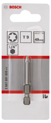 Productafbeelding van Schroefbit, extra hard, type T9, 49 mm, verpakking met 1 stuk