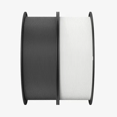 Image de Creality PLA+ 1.75mm WHITE+GREY 2 1kg - CREALITY ENDER 3D FILAMENT (3301010365)