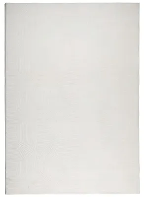 Produktbild von vidaXL Teppich IZA Kurzflor Skandinavischer Look Creme 160x230 cm