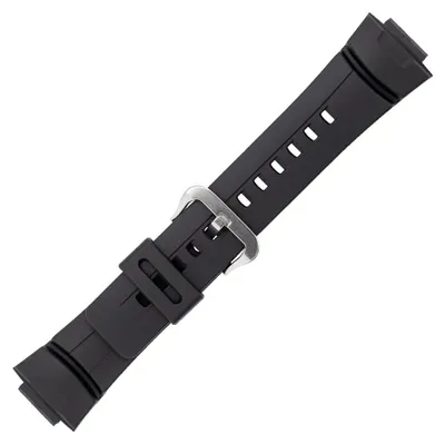 Produktbild von Casio Schwarzer Armband 10001449 für G-100-1BV G-100-1BV 515 G-100-9BV 16mm