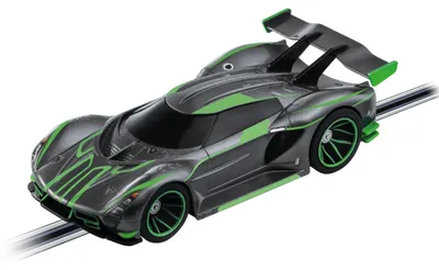 Produktbild von Carrera GO!!!|Carrera Hypercar anthracite/neon green, Carrera GO!!! Autorennbahn Fahrzeug