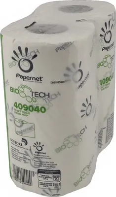 Produktbild von 4 Rollen Papernet selbstauflösendes Toilettenpapier BIO TECH 2-lagig Klopapier Campingtoilette WC-Papier Boot Wohnmobil