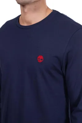 Immagine prodotto di TIMBERLAND - T-shirt uomo basic con polsini e logo  - Taglia S