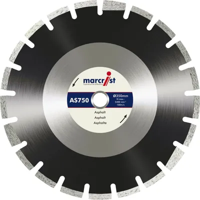 Zdjęcie produktu dla Tarcza diamentowa Marcrist AS750 350 mm do asfaltu
