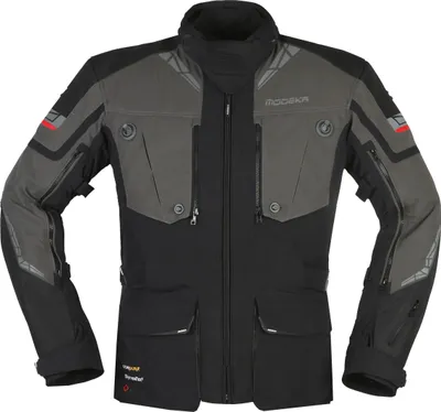 Produktbild von Modeka Motorradjacke Panamericana II schwarz / dunkelgrau M