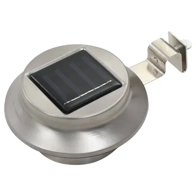 Immagine prodotto di vidaXL Luci solari per esterni 12 pz. LED rotondo 12 cm bianco