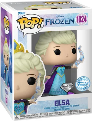 Produktbild von Funko Pop Disney Frozen Ultimate Elsa Exclusive Figur Blau  Blau One Size