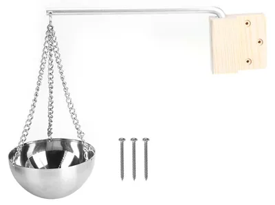 Produktbild von Edelstahl-Sauna-Aromaschale, Tasse, ätherisches Öl, Raumzubehör