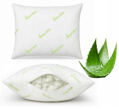 Produktbild von Kissen - gesteppt - mit Reißverschluss - 70x80 cm - Weiß - für Allergiker