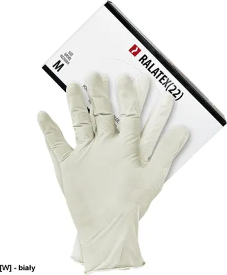 Zdjęcie produktu dla RALATEX(22) - Rękawice lateksowe - S-XL