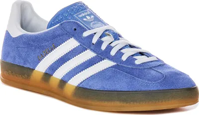 Produktbild von Adidas Gazelle Indoor In Blau Weiß - 4 UK - 36 2/3 EU - 5.5 US / Blau Weiß