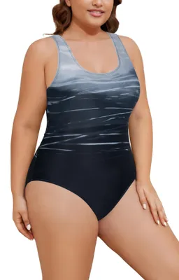 Produktbild von Badeanzug für Damen mit Bauchformgebung und verstellbaren Trägern