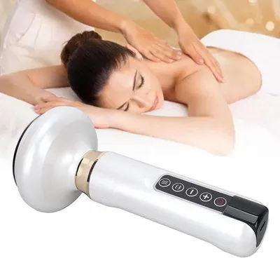 Immagine prodotto di Massaggiatore elettrico a 12 livelli con Gua Sha per il rilassamento completo del corpo - Verde