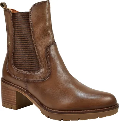 Produktbild von Pikolinos Damen Stiefelette Chelsea Boots Leder Llanes W7H-8948, Größe:41 EU, Farbe:Grün