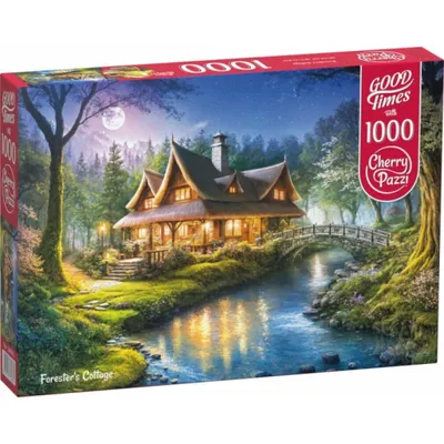 Produktbild von CHERRY PAZZI Puzzle Forsthaus 1000 Teile