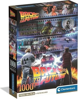Zdjęcie produktu dla CLE puzzle 1000 Compact CultM.BackToTheFut. 37513