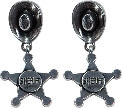 Produktbild von Sheriffstern Ohrringe