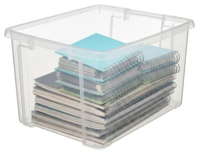 Produktbild von Sunware Aufbewahrungsbox 32L - Kunststoff - transparent - 45 x 36 x 24 cm