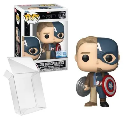 Zdjęcie produktu dla Funko Marvel: Figurka Splitcap/Steve, wielokolorowa, dla dzieci, wielokolorowa, jeden rozmiar