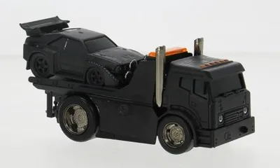 Produktbild von Maisto MAI11532-11560 - 1/64 JDM Flatbed, schwarz/schwarz, 1986 - Neu