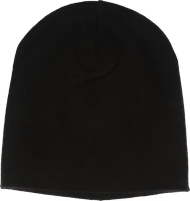 Balke feine Beanie Strickmütze aus Merinowolle in schwarz
