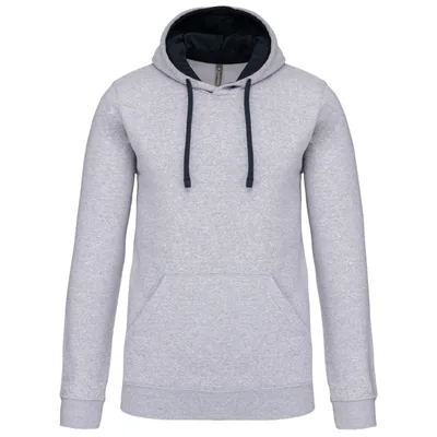 Produktbild von Kariban Herren-kapuzensweatshirt bicolor