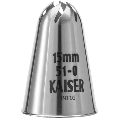 Produktbild von Kaiser Rosettentülle 6-zackig 15 mm Profi Deko-Center
