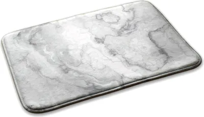 Produktbild von Teppich Teppich Wohnzimmer Schlafzimmer Modern - 75 cm x 45 cm - Marmoriertes Muster