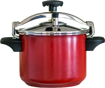 Image de Autocuiseur Silampos Trad 6L s/panier Rouge