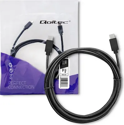 Obrázek produktu pro QOLTEC 52347 Kabel USB 2.0 typ C samec