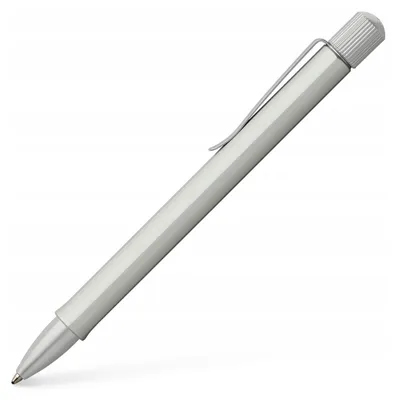 Image de FABER-CASTELL Kugelschreiber Hexo silber matt