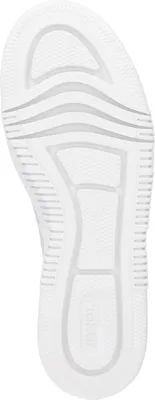 Produktbild von Rieker Damen Sneaker Plateau crackled Metallic Reißverschluss M1953, Größe:40 EU, Farbe:Weiß