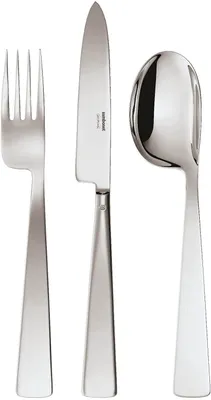 Zdjęcie produktu dla Sambonet Conca Giò Ponti Edelstahl versilbert Fischbesteck 24tlg. 52738-88