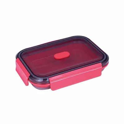Produktbild von LURCH Frischhaltebox Silikon faltbar up & down Frozen Pink 1200 ml