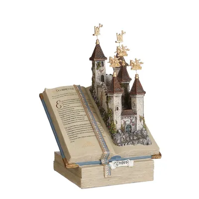 Productafbeelding van Sprookjesboek l13,5xb13,5xh20 cm Efteling kersthuisje Luville