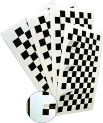 Produktbild von 250 Spritzmusterkarten Papier 7x13,5cm - Musterlackierung
