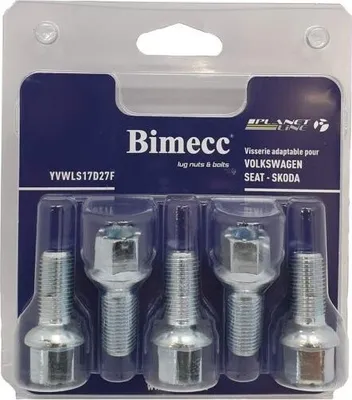Produktbild von 5x BIMECC Radschraube M14 SW17 für VW Golf IV Schrägheck (1J1) YVWLS17D27F