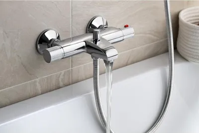 Zdjęcie produktu dla Termostatyczna bateria wannowa ACTION, chrom