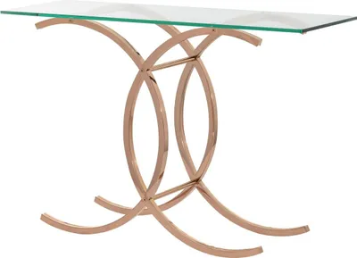 Zdjęcie produktu dla Konsola Chica rose gold 128x40x79cm