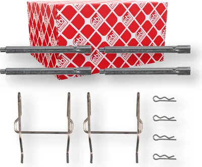 Produktbild von FEBI BILSTEIN 181999 Zubehörsatz Scheibenbremsbelag Hinten passend für MERCEDES-BENZ VITO Bus (638) V-Klasse (W638/2) VITO Kasten (638)