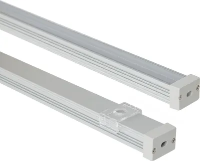 Produktbild von Aluminiumprofil Wasserdicht IP65 Aufbau 2m für LED Streifen bis 10 mm Aluminium 2 m Transparente