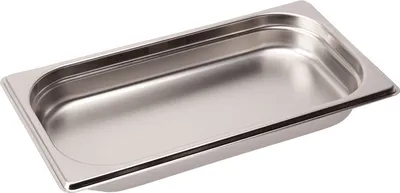 Zdjęcie produktu dla LACOR 66340Z Pojemnik GN 1/3 176 x 325 x 40 mm stal nierdzewna